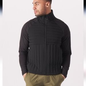 Glyder Hybrid Puffer Jacket Black NWT